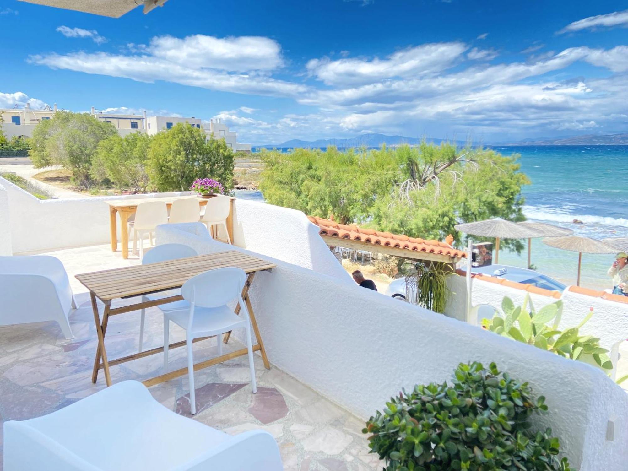 The Beachhouse Apartments Vagia  Exterior photo